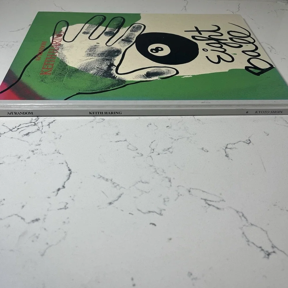 Keith Haring Art Random Book #6 Japan 1989 Eight Ball Kyoto Shoin RARE